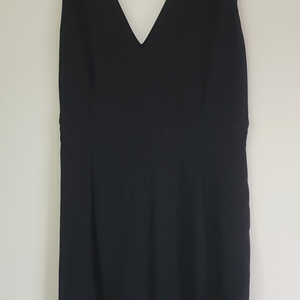 Frank & Oak Flowy Wide Leg V Neck Jumpsuit - Picture 5 of 9